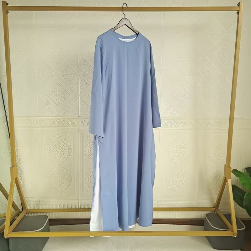 Dameskleding Dubai Dames Tweedelig Pak Robe Onderkant Rok Casual Jurk_voghion.com