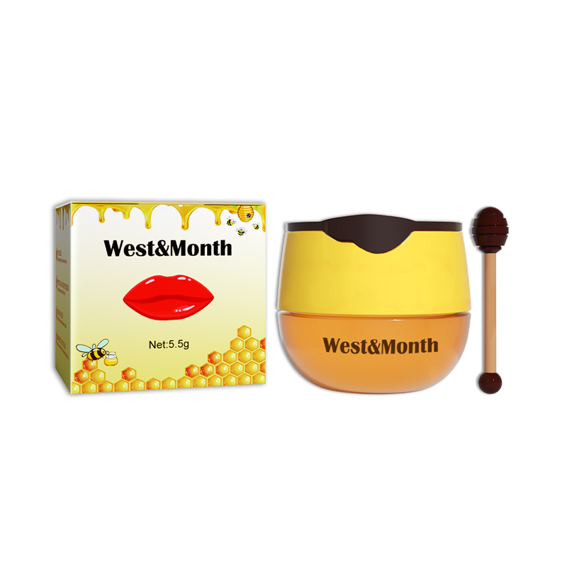 West&Month Honey rúzs és hidratáló, nem zsíros ajakmaszk_voghion.com