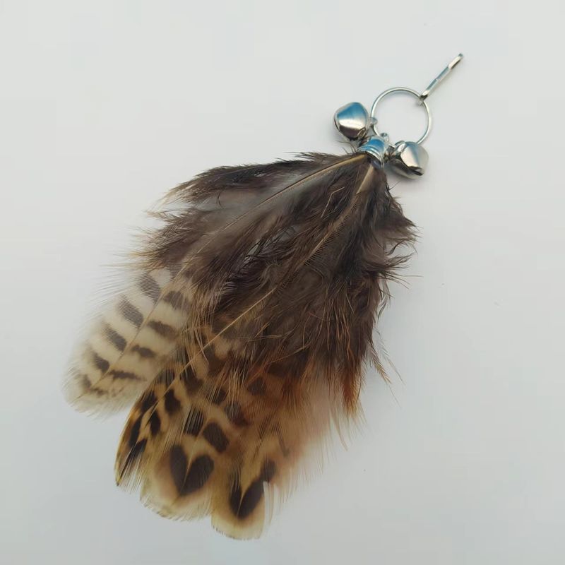 Jouet pour chat en forme de papillon volant, baguette magique, têtes de rechange pour insectes_voghion.com