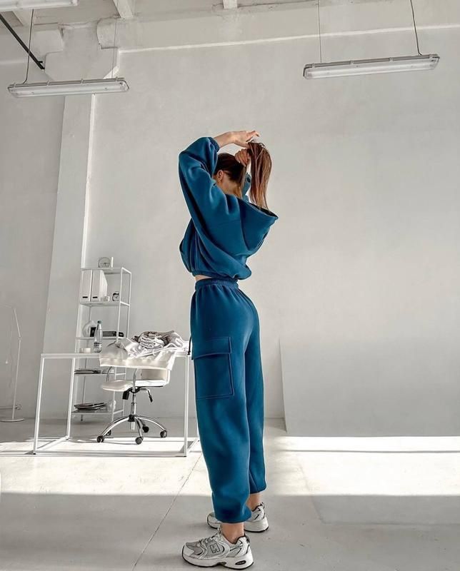 Ropa de mujer Otoño e invierno Ropa de mujer Nueva moda Deportes Ocio Suéter Traje_voghion.com