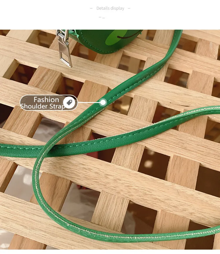 Borse per bambini alla moda, le più recenti borsette da principessa coreane per ragazze, mini borse a tracolla a forma di rana, borse a tracolla per bambini con monete_voghion.com