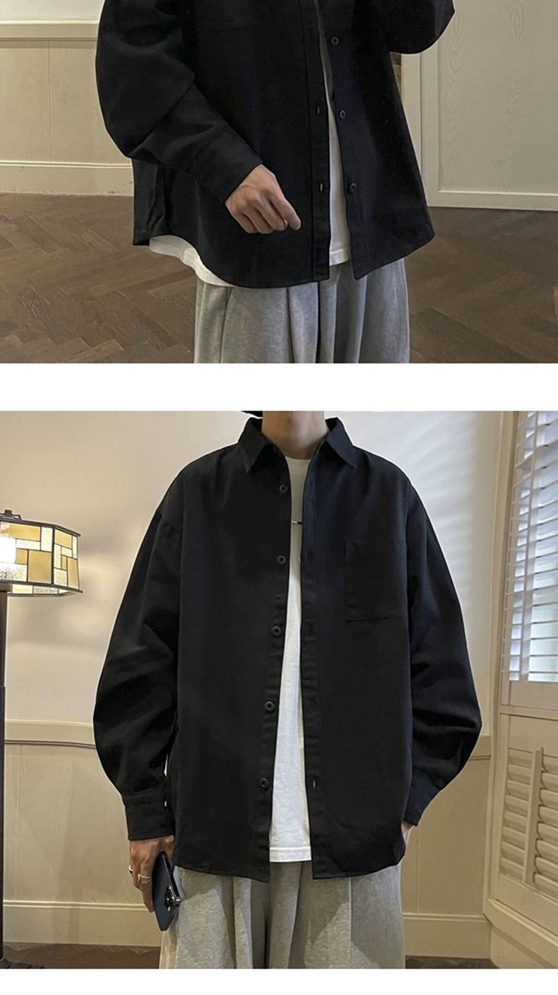 „Mitternachtsblaues drapiertes Baumwollhemd – Shadow Weaver für urbane Alchemisten und Hinterhofphilosophen“_voghion.com