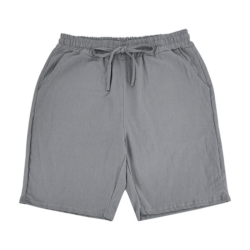 Camicia da spiaggia a maniche lunghe, semplice, traspirante, in lino, casual e ampia, da uomo, stile hawaiano, stile transfrontaliero americano._voghion.com