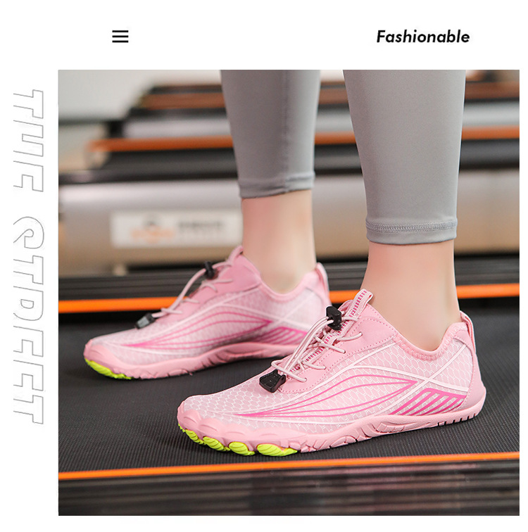 Cross-border river trac men's beach shoes, women's snorkeling shoes, outdoor amphibious swimming shoes, quick-drying mountaineering five-finger shoes_voghion.com