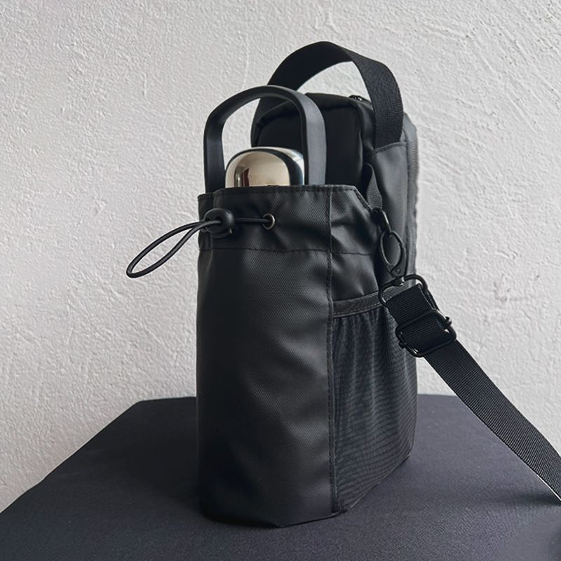 Magnetic Waist Pack With Bottle Holder – Adjustable Gym/Running/Travel Bag (PU, Waterproof, Phone/Key Storage, Multiple Colors)_voghion.com