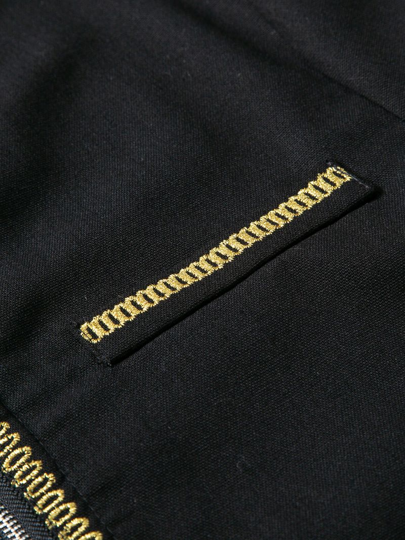 Herrenbekleidung Muslimische Robe Bestickte Rundhals Nationale Kleidung_voghion.com