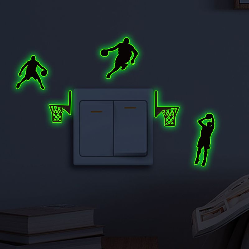 Throwing Boy Night Light Bedr Switch AFG3688 Customized Creative Living R Decoration Wall Stickers_voghion.com