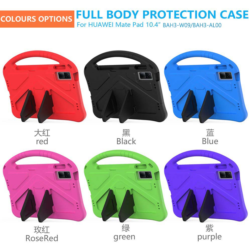 Cover til Huawei MatePad 10,4 tommer 2020 etui stødsikkert EVA Tablet Stand Case til Matepad 10,4 BAH3-W09 BAH3-AL00 para coque_voghion.com