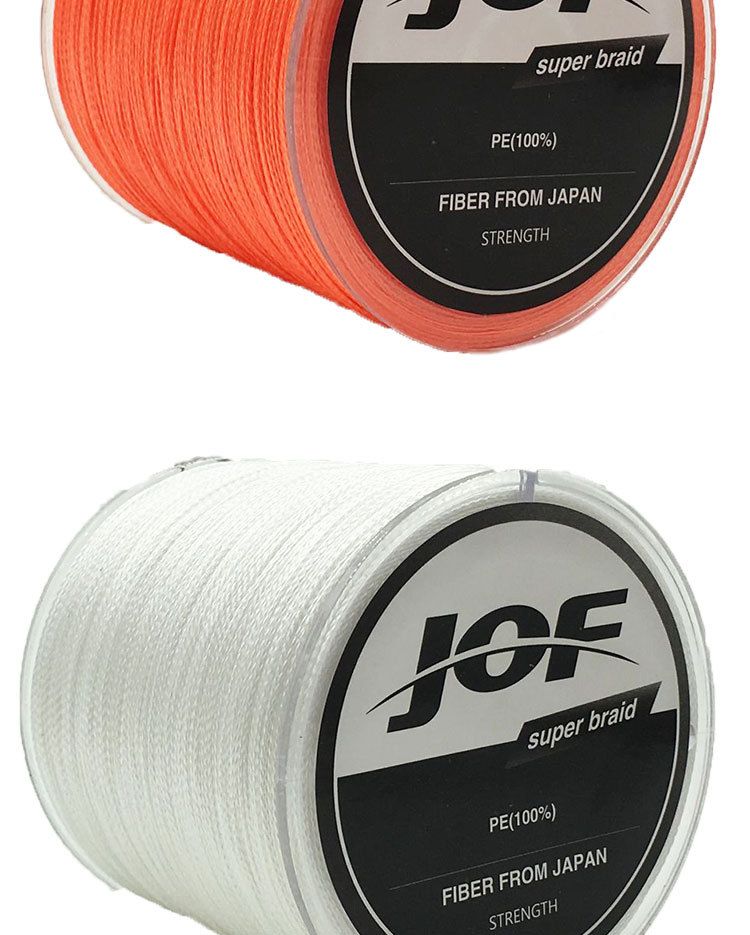 JOF Xinli Gear 4-Braid PE Strong 300m Lenza da pesca anti-morso_voghion.com