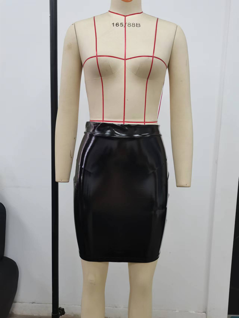 Fashion temperament shiny waist bag hip women's skirt for women _voghion.com