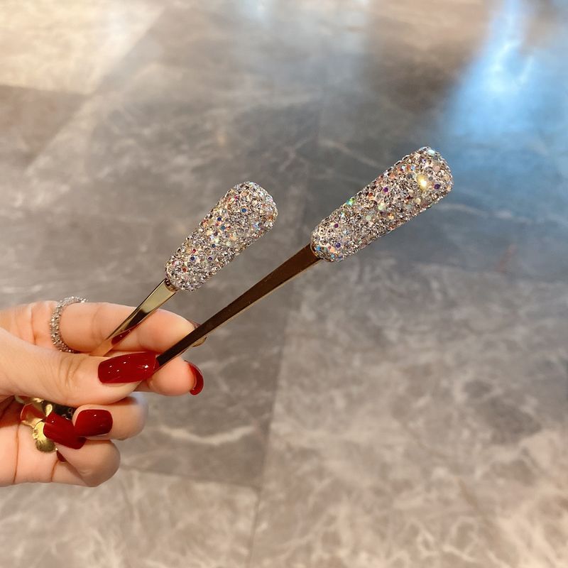 Elegant Rhinestone Coffee Spoon Set – Long & Short Handle Stainless Steel Stirring Spoons, Minimalist Design_voghion.com