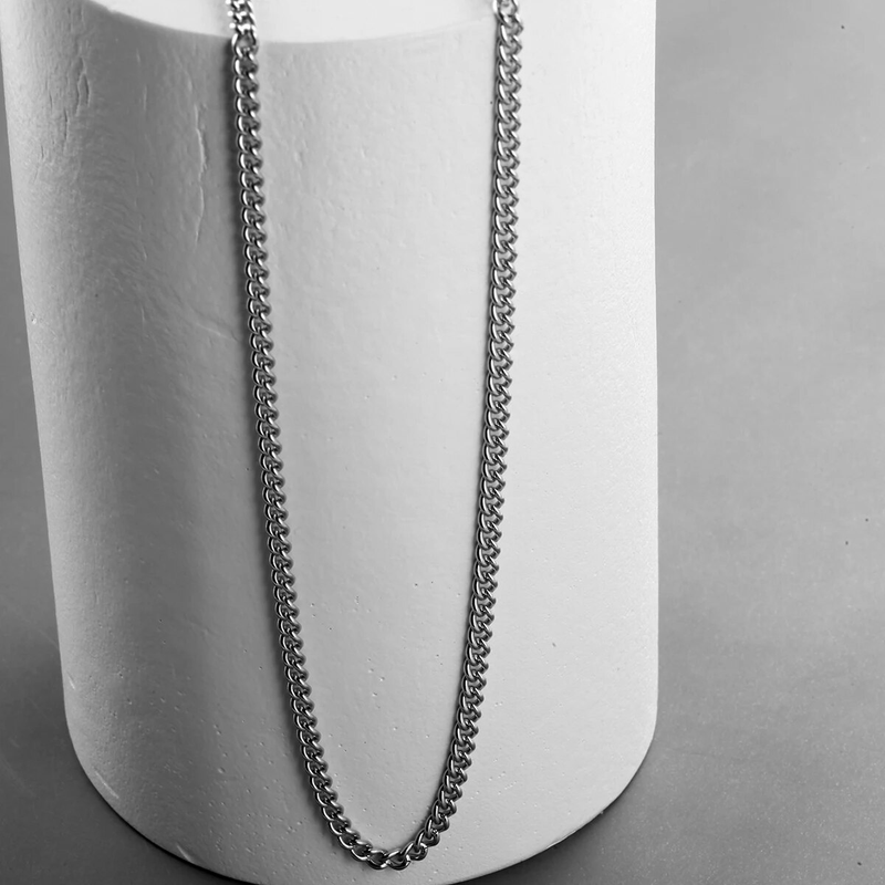 2025 Novi dolasci Ogrlica od nehrđajućeg čelika zlatne boje za muškarce Dugi lanac Choker Muški ovratnik Vrat Čipka DIY Privjesak Sier Boja Kabel Jastog_voghion.com