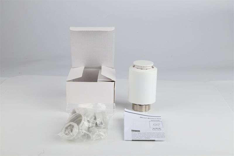 Tuya ZigBee3.0 Thermostat intelligent Actionneur de radiateur TRV Contrôleur thermostatique Vae Fonctionne avec Alexa Google Home Alice_voghion.com