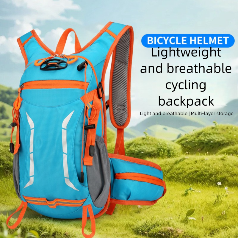 Cross-border Trendy Outdoor Backpack Multifunctional Waterproof Cycling Hiking Mountaineering Design Running Trail Dual_voghion.com