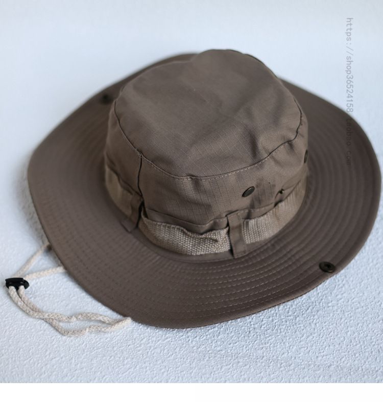 Unisex Duży Rondo Kapelusz Rybaka Męski Lato Oddychający Ochrona Przed Słońcem Kapelusz Kempingowy Na Zewnątrz Alpinizm Wędkarstwo Basen Kapelusz Modna Marka_voghion.com