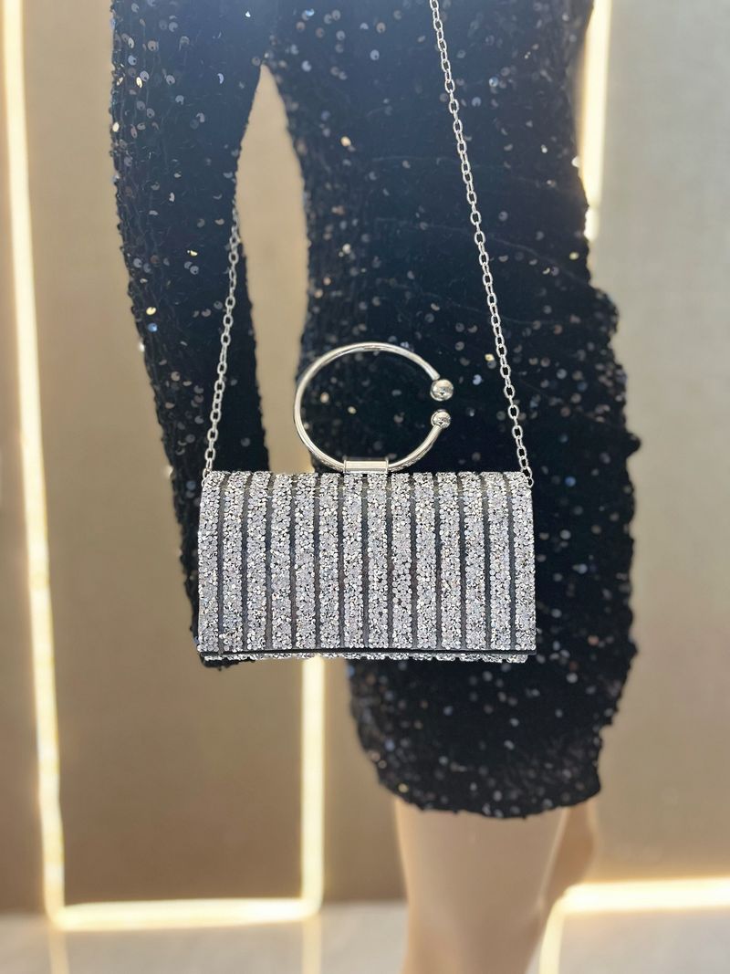 Wiosna Nowa Ślubna Impreza Damska Torebka Torebka Crossbody Wieczorowa 2025 Nowa Moda Setki_voghion.com