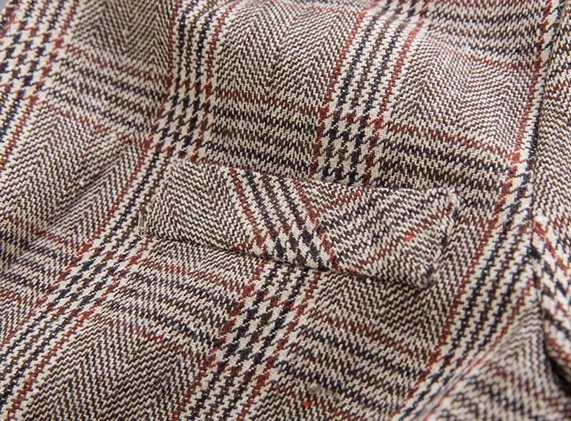 Blazer alla moda a due bottoni per donna - Giacca casual slim fit con scollo a V, colore grigio/cachi (taglie dalla M alla XXXL)_voghion.com