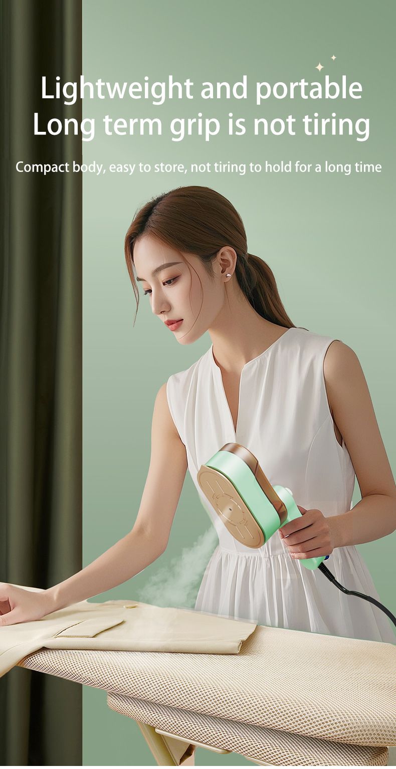 New Handheld Garment Steamer Home Use, Large Steam Electric Iron, Portable And Convenient For Dormitory, Clothes Ironing_voghion.com