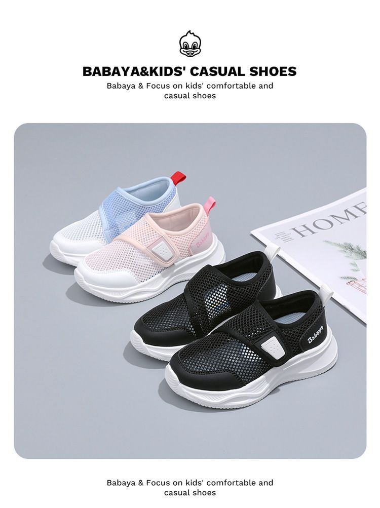 XD-YS35970Children's Sports Shoes Summer New Boys' Mesh Shoes Girls' Versatile Sandals Breathable Single Mesh Shoes_voghion.com