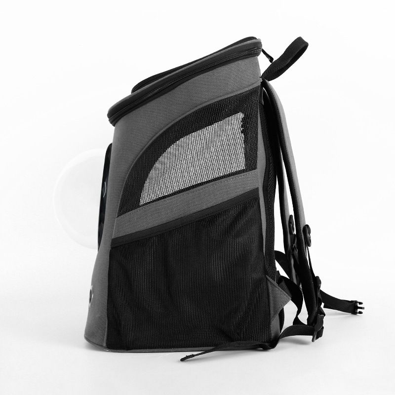 Tragbarer Outdoor-Rucksack für Hunde und Katzen, große, atmungsaktive Doppelschultertasche für Haustiere_voghion.com