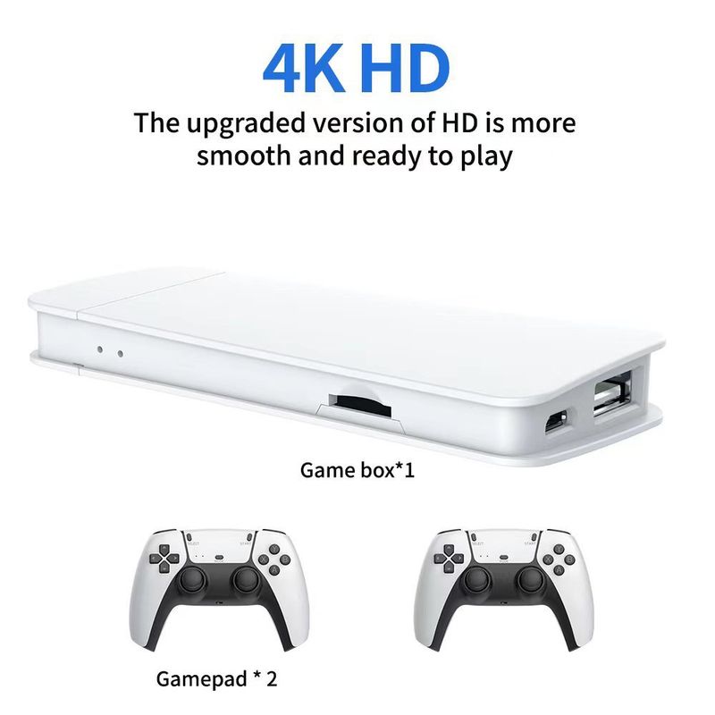 M15 HDMI HD 4K TV Dual Handle Game Console 128G 30000 Games_voghion.com