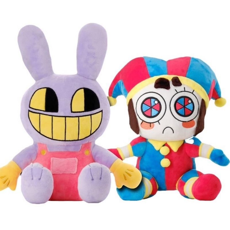 25CM Digital Circus Plüschtiere Erstaunlicher Circus Clown Kaninchen Plüschpuppen Cartoon Peripherie Stofftiere Kinder Erwachsene Weihnachtsgeschenk_voghion.com