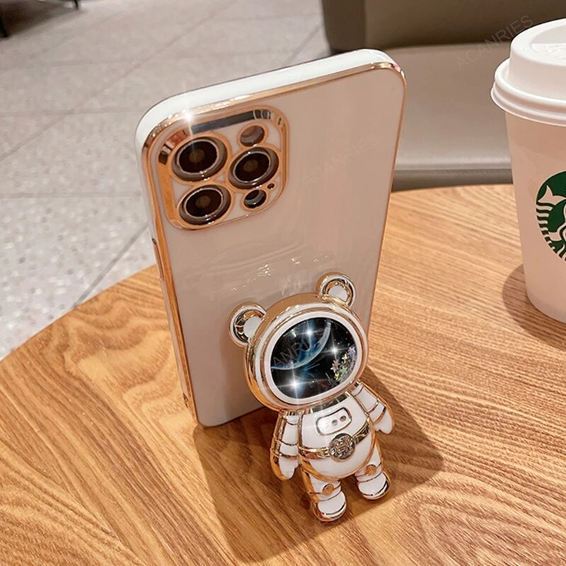 Note13 Glitter Quicksand Holder Plating Case On For Xiaomi Redmi Note 13 Pro 4g 5g 13pro 12pro Plus 11s 10s Silicone_voghion.com