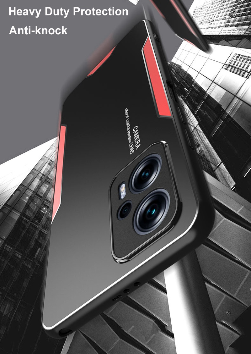 Aluminum Metal Case For Xiaomi Poco F4 X4 GT X4 NFC Silicone Matte Cover Full Protection Phone Case For Poco M4 Pro 5G C_voghion.com