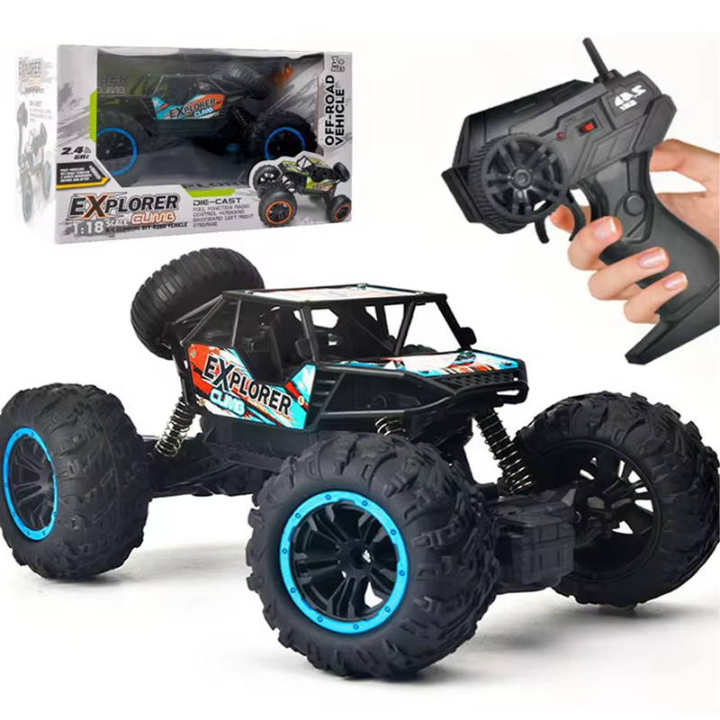 2.4G 1:16 Duży rozmiar 45 stopni w górę TPR Opona terenowa 4x4 Off-Road RC Car Zabawki dla dzieci W tym pilot zdalnego sterowania Metal_voghion.com