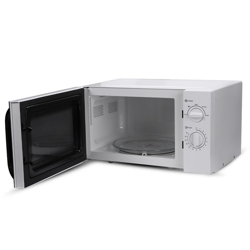 23L Light Wave Oven, Fast Turntable Visible Heating Microwave Oven For Home & Office, EU Standard_voghion.com