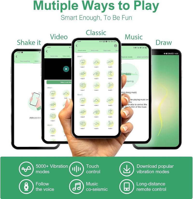 G-Punkt-Höschenvibrator mit APP-Fernbedienung, Pink Fun, tragbar über große Entfernungen, wiederaufladbares Sexspielzeug für Erwachsene, mehr als 10 Vibrationen für Frauen_voghion.com