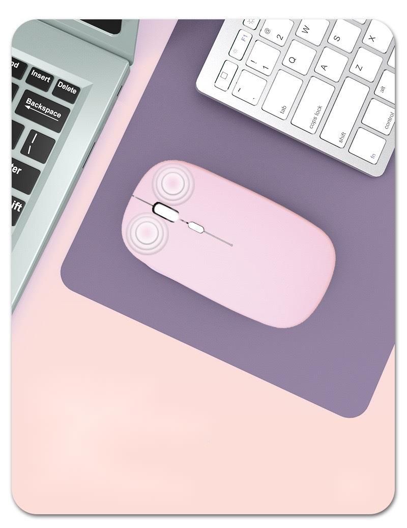 Wireless Bluetooth Mouse - Silent Mini Cute Design For Girls, Compatible With IPad, Phone, Tablet & Computer - Ideal For Office Use_voghion.com