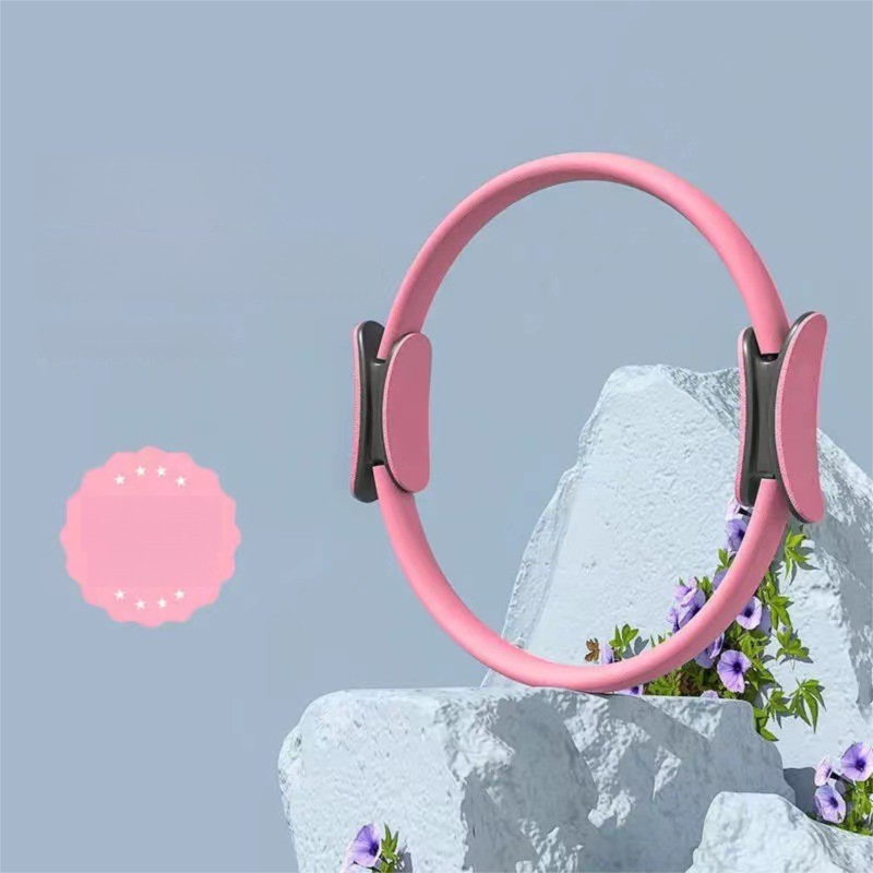Pilates Körperformung Magie Beckenboden Muskeltraining Fitness Bein Hüfte Lift Widerstand Schleife Yoga Ring_voghion.com