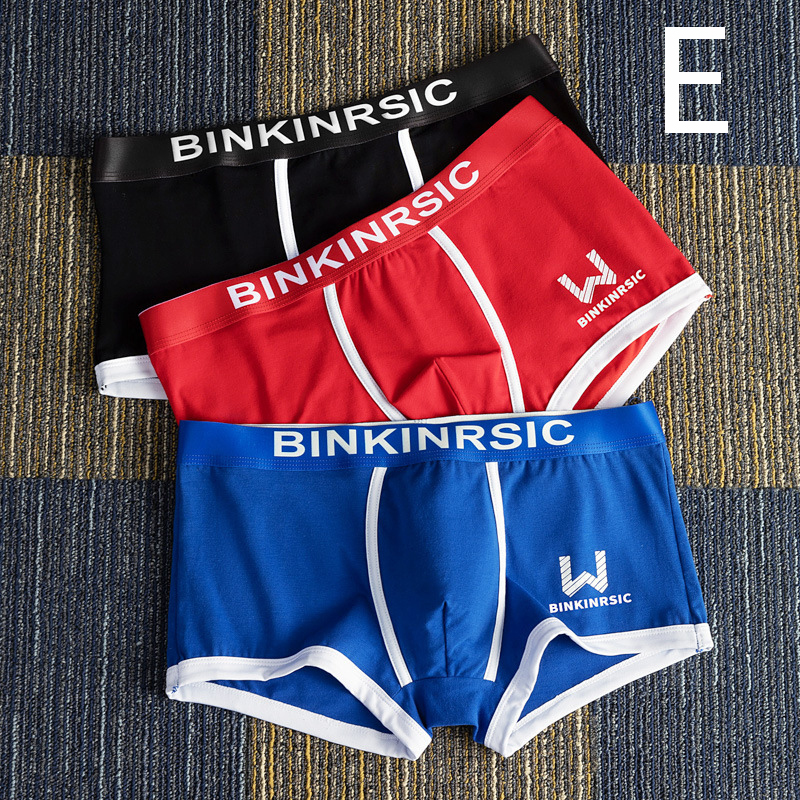 Calzoncillos bóxer 3pac, calzoncillos de algodón sin costuras de gran tamaño, calzoncillos bóxer para hombre, sección delgada de verano_voghion.com