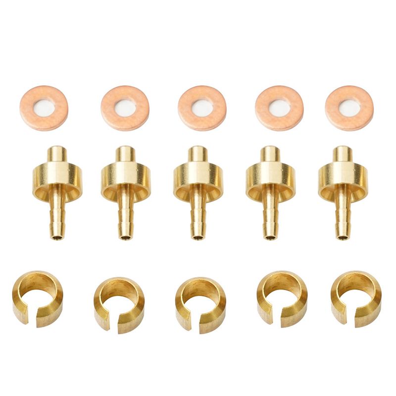 5set Oil-Naald Set Five-e Body Suitable For-HOPE Hose Insert Oil Needle Olive Head Five Thread Bicycle Brake Parts_voghion.com
