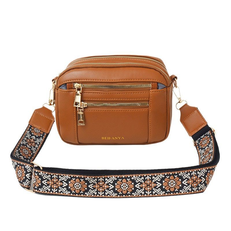 Borsa a tracolla piccola quadrata versatile alla moda con tracolla singola da donna, modello 2025_voghion.com
