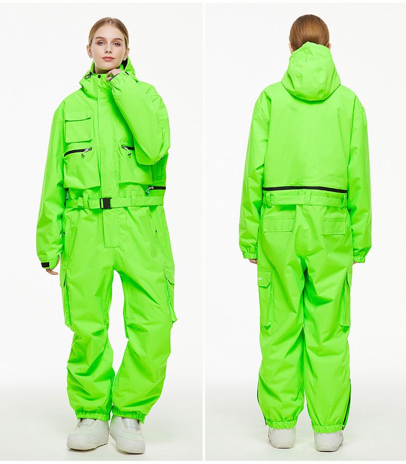 Traje de snowboard de una pieza estilo americano, para hombre y mujer, corte holgado, temporada de nieve 2025, impermeable y cálido._voghion.com