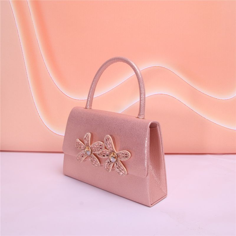 Hot Selling Owendtasch PU Material Duebel Perl Blummen Elegant Owendtasch Modesch Perséinlechkeet Charme Party Handtasche_voghion.com
