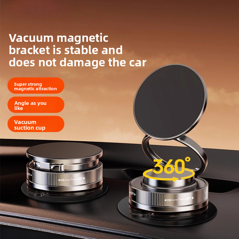 2025 Neues Modell Vakuum Magnetische Auto Navigation Saugnapf Halterung Telefonhalter_voghion.com