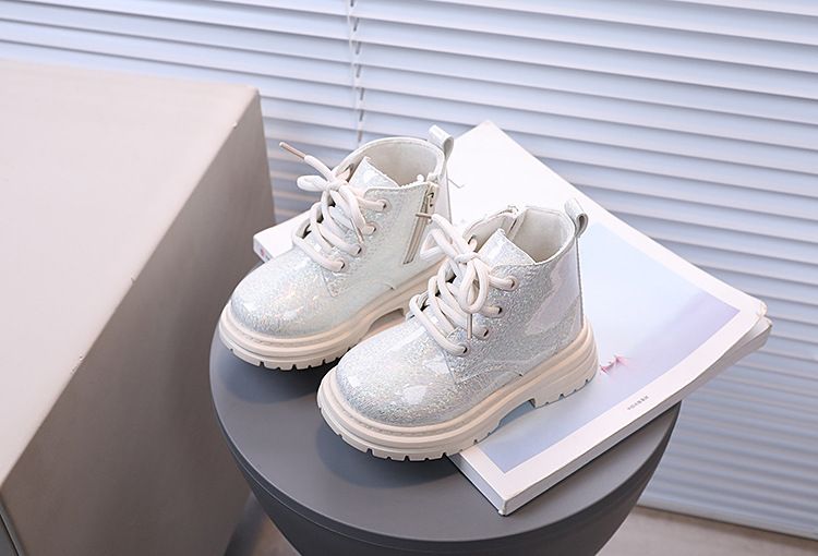 Children' Martin 2024 Autumn/Winter New Boy' Baby Shoe with Leather Surface Short and Front Strap Girl' Fahion_voghion.com