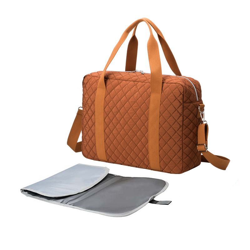 Koreanische Ins Neue Plaid Tragbare Leichte Mutter Und Baby Tasche, Reise Große Kapazität Mama Tasche MOMMY BAG_voghion.com