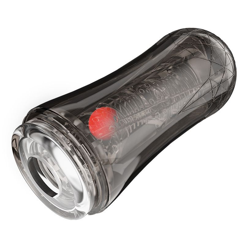 Prodotti sessuali Jiuba Red Pill Violent Juice Aircraft Cup 3 canali Crystal Transparent Burst Masturbator per flirtare maschile_voghion.com