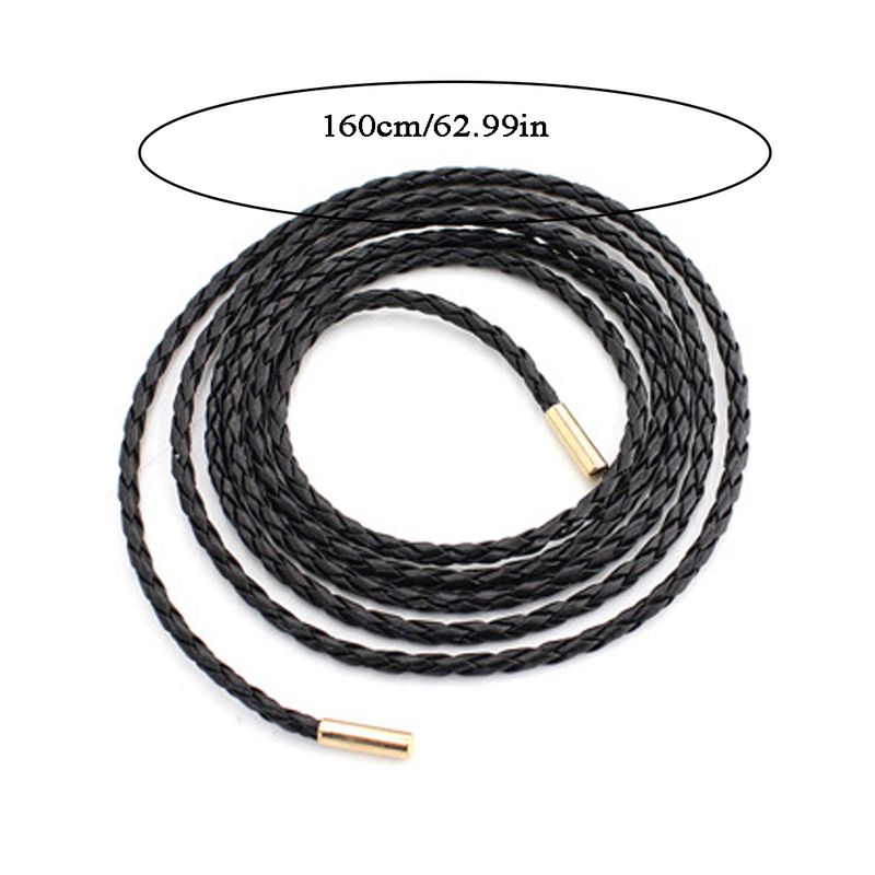 HEIßE Neue Weibliche Kette Dünnen Gürtel Einfache Dekoration Krawatte Mit Kleid Lange Taille Seil Verknotet Vintage Kleider String Bund_voghion.com