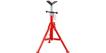 VEVOR V Head Pipe Stand Adjustable Height 28-52 Inch, Pipe Jack Stands 2500 LB. Capacity,Folding Portable Pipe Stands 1/2 to 12 Inch Pipe Supporting,S_voghion.com