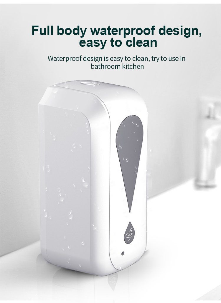 Automatischer berührungsloser Händedesinfektionsmittelspender, Wandmontage/USB-aufladbar für Zuhause, Büro, Restaurant, 500 ml Fassungsvermögen, Infrarotsensor, berührungslos_voghion.com