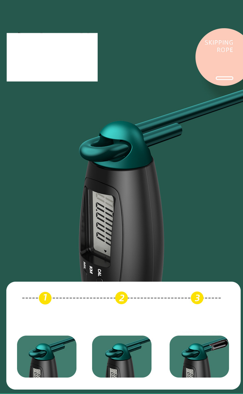 Smart Cordless Heavy Ball Wire Counting Skipping Adult Rope Training Sporting Goods Wholesale_voghion.com