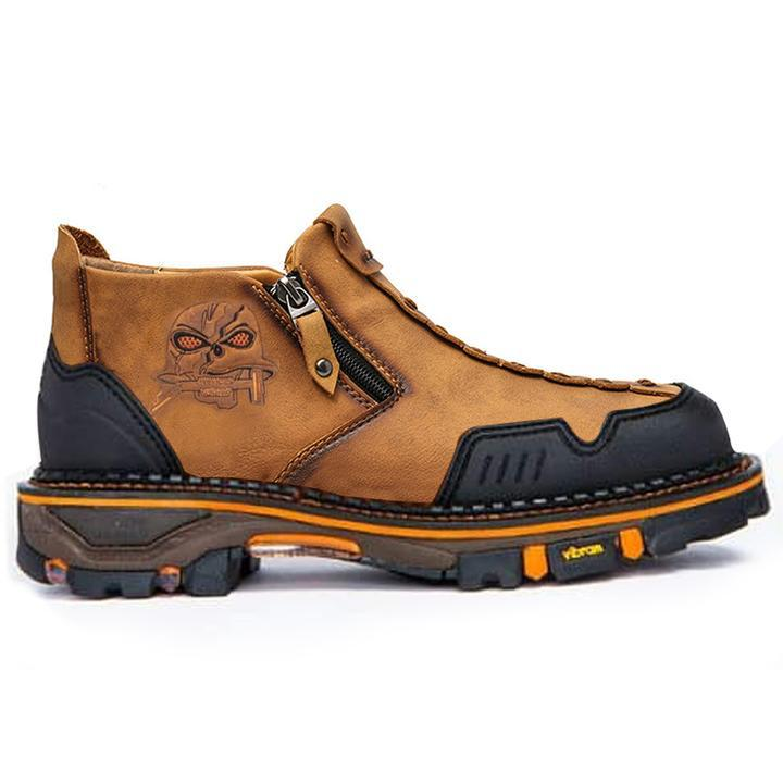 Baoxinli Foreign Trade New Men's Martin Boots Halloween Skull Boots_voghion.com
