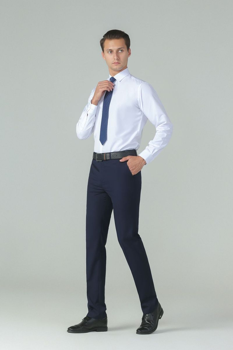 Camicia bianca da uomo Advanced Sense Of Fashion Business Abbigliamento formale_voghion.com