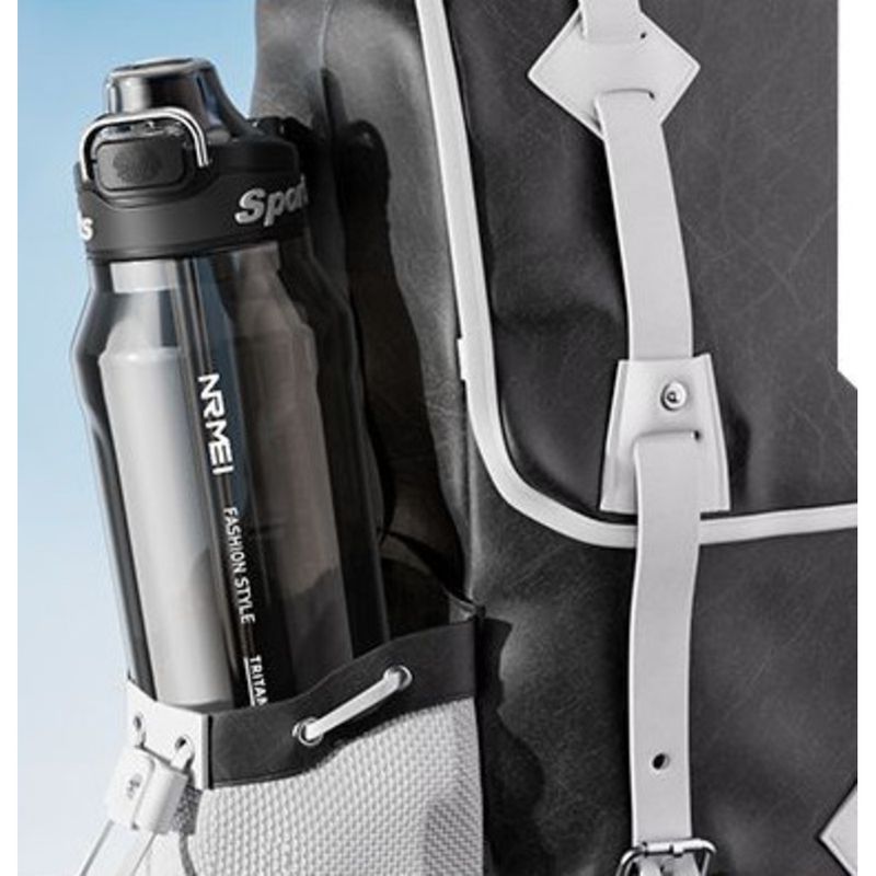 25 New Sports Bottles For Men And Women, Large Capacity Portable Straw Tritan Water Bottles, Fitness Shatterproof High_voghion.com