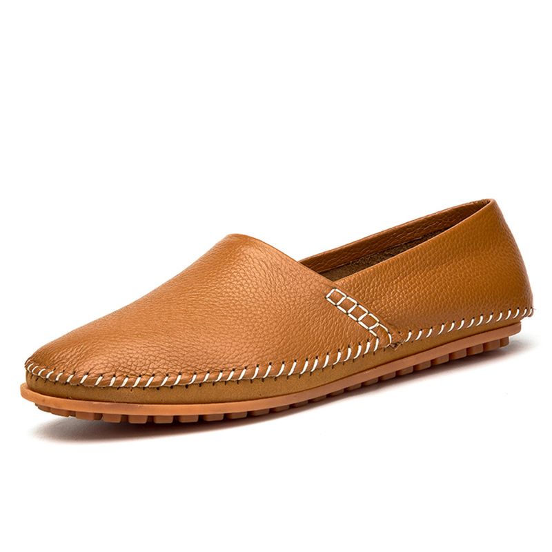 Men's Driving Moccasins Slip-On Loafers - Lightweight Breathable Casual Shoes With Rubber Sole, Comfortable For Daily Wear_voghion.com